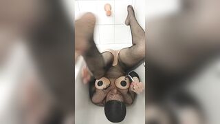 Squirting: Upsidedown squirting on your cock???? #2