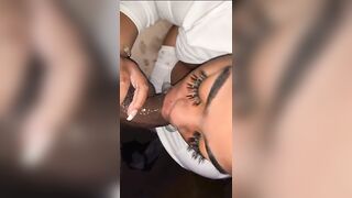 SloppyHeadFreak: After She swallowed my first load ???? #5