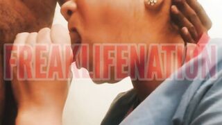 Slop playing with em Open that THROAT