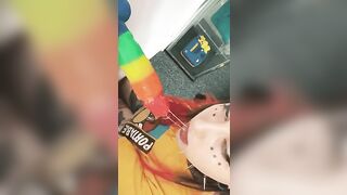 SloppyBlowjob: I’ll have to suck my own cock NSFW #2