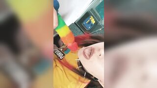 SloppyBlowjob: I’ll have to suck my own cock NSFW #5