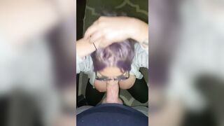 SloppyBlowjob: put my hair in a ponytail during this lol #4