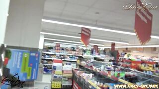 Ebony Squirt: Fucking in the grocery store #5