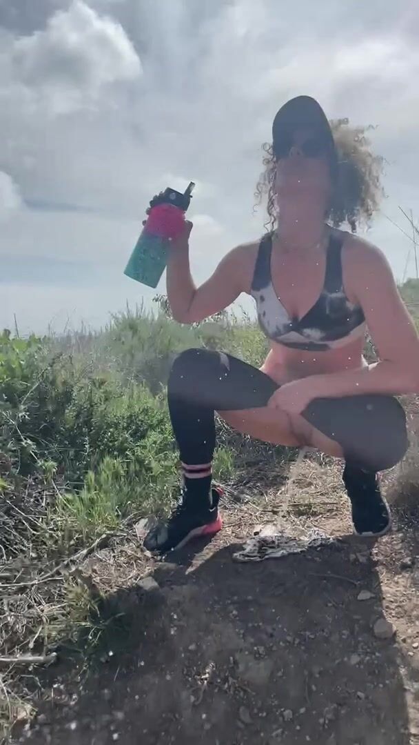 It’s coming out of all holes!  MILF