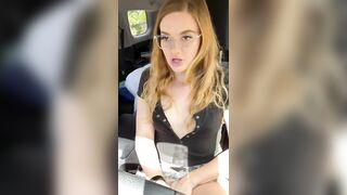 Squirting: squirting in the car (watch til the end!) #4