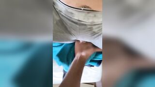 Squirting: That pussy looks so hot peeking out of those leggings! Sound on! #5