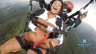 Squirting: Double squirt at 4000 feet in the air #5